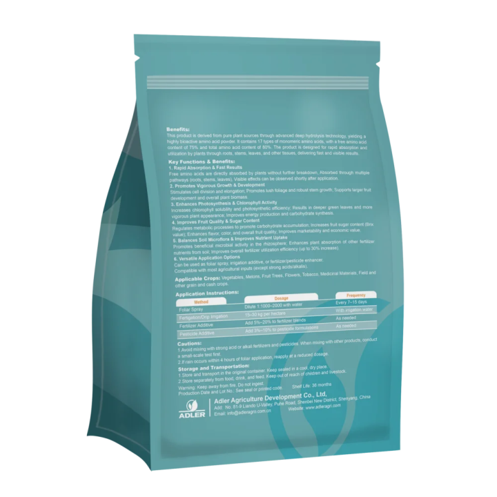 ADL104 Moli Amino 80 – Amino 80% Hấp Thu Nhanh & Khỏe Cây